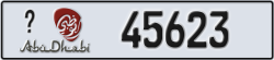 abu dhabi - code - _ - number -45623