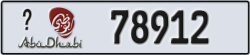 abu dhabi - code - _ - number -78912