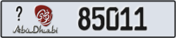 abu dhabi - code - _ - number -85011
