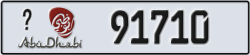 abu dhabi - code - _ - number -91710