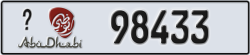 abu dhabi - code - _ - number -98433