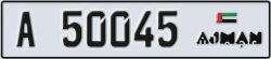 ajman - code - A - number -49966