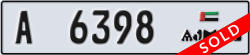 ajman - code - A - number -6398