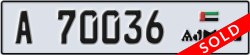 ajman - code - A - number -70036