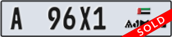 ajman - code - A - number -96X1