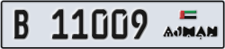 ajman - code - B - number -10930
