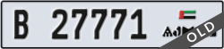 ajman - code - B - number -27771