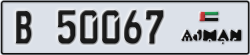 ajman - code - B - number -49988