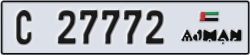 ajman - code - C - number -27772