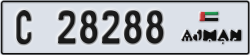 ajman - code - C - number -28288