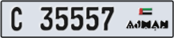 ajman - code - C - number -35557