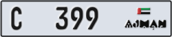 ajman - code - C - number -399