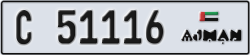 ajman - code - C - number -51116