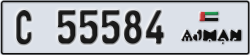 ajman - code - C - number -55584
