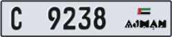 ajman - code - C - number -9159
