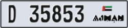 ajman - code - D - number -35774