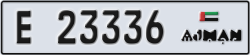 ajman - code - E - number -23336