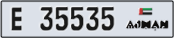 ajman - code - E - number -35535
