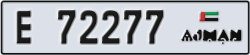 ajman - code - E - number -72198