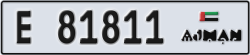 ajman - code - E - number -81732