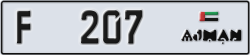 ajman - code - F - number -207
