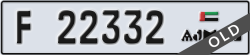 ajman - code - F - number -22332