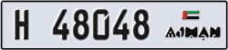 ajman - code - H - number -47969