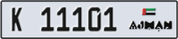 ajman - code - K - number -11022