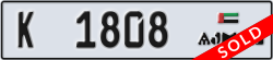 ajman - code - K - number -1808