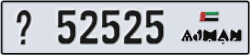 ajman - code - _ - number -52525