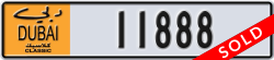 dubai classic - code - NOC - number -11888