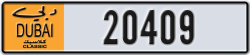 dubai classic - code - NOC - number -20330