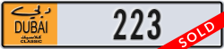 dubai classic - code - NOC - number -223