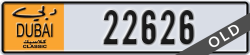 dubai classic - code - NOC - number -22626