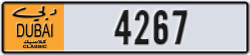 dubai classic - code - NOC - number -4267