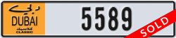 dubai classic - code - NOC - number -5589