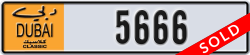 dubai classic - code - NOC - number -5666