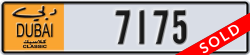 dubai classic - code - NOC - number -7096