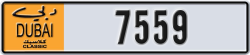 dubai classic - code - NOC - number -7559