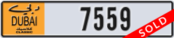 dubai classic - code - NOC - number -7559
