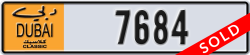 dubai classic - code - NOC - number -7684