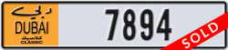 dubai classic - code - NOC - number -7894
