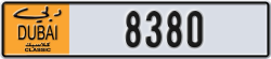 dubai classic - code - NOC - number -8301