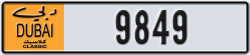 dubai classic - code - NOC - number -9849
