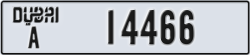dubai - code - A - number -14387