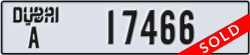 dubai - code - A - number -17466