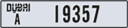 dubai - code - A - number -19357