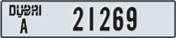 dubai - code - A - number -21190