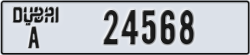 dubai - code - A - number -24568