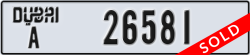 dubai - code - A - number -26502